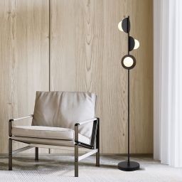 Rabalux Jules lampa stojąca 3x5 W biała-czarna 74223