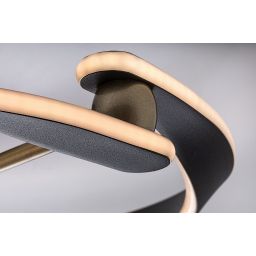 Rabalux Adalind lampa podsufitowa 1x40 W czarna/złota 71149