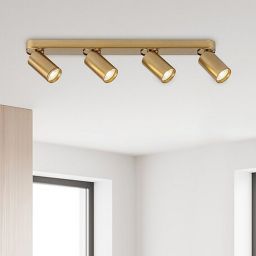 Rabalux Mirina lampa podsufitowa 4x5 W złota 73078