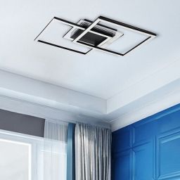 Rabalux Ottavia lampa podsufitowa 3x28 W biała-czarna 71372