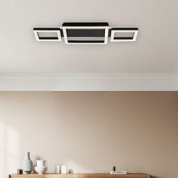 Rabalux Donya lampa podsufitowa 4x24 W biała-czarna 71374