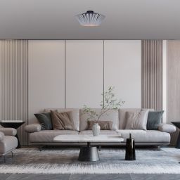 Rabalux Revan lampa podsufitowa 1x6 W czarna-szara 71248