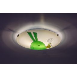 Rabalux Flappy plafon 2x60 W biały-multikolor 71279