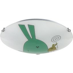 Rabalux Flappy plafon 2x60 W biały-multikolor 71279