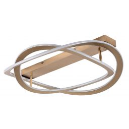 Rabalux Kallira lampa podsufitowa 1x72 W złota 71280