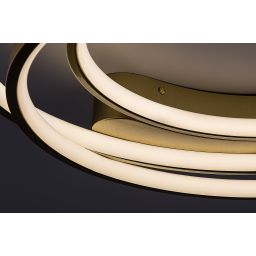 Rabalux Holize lampa podsufitowa 1x50 W złota 71288