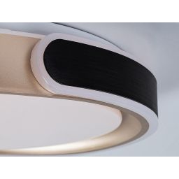 Rabalux Jindri inteligentny plafon 1x48 W biały-czarny-złoty 71292