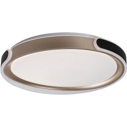 Rabalux Jindri inteligentny plafon 1x48 W biały-czarny-złoty 71292