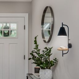 Rabalux Azome kinkiet 1x15 W czarny-drewno 71293