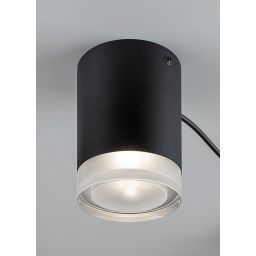 Rabalux Looplab lampa podsufitowa 5x28 W czarna 71295