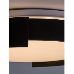 Rabalux Laleh inteligentny plafon 1x24 W biały-czarny 71305