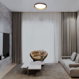 Rabalux Ladan inteligentny plafon 1x48 W biały-złoty-brązowy 71308