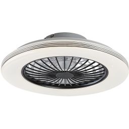 Rabalux Dalfon 2 plafon 1x48 W z wentylatorem biały-czarny 71330