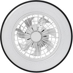 Rabalux Dalfon 2 plafon 1x48 W z wentylatorem biały-czarny 71331