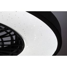 Rabalux Dalfon 2 plafon 1x72 W z wentylatorem biały-czarny 71334