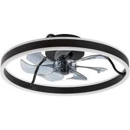 Rabalux Fanfy lampowentylator podsufitowy 1x40 W biała-czarna 71337