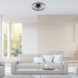 Rabalux Fanfy lampowentylator podsufitowy 1x40 W biała-czarna 71337