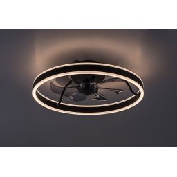 Rabalux Fanfy lampowentylator podsufitowy 1x40 W biała-czarna 71337