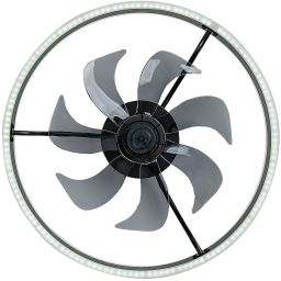 Rabalux Fanfy lampowentylator podsufitowy 1x40 W biała-czarna 71337