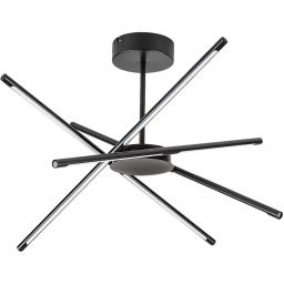 Rabalux Henli2 lampa podsufitowa 4x40 W biała-czarna 71338