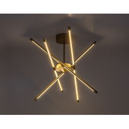 Rabalux Henli2 lampa podsufitowa 4x40 W biała-złota 71339