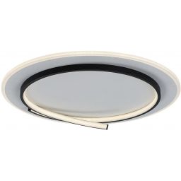 Rabalux Niloo plafon 1x40 W biały-czarny 71366