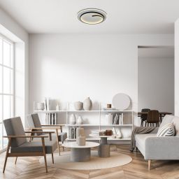 Rabalux Niloo plafon 1x40 W biały-czarny 71366