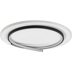 Rabalux Niloo plafon 1x40 W biały-czarny 71366