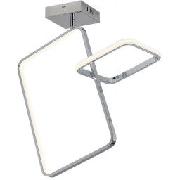 Rabalux Malwen lampa podsufitowa 2x36 W biała-chrom 71367