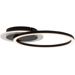 Rabalux Kerstin lampa podsufitowa 2x24 W biała-czarna 71368