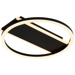 Rabalux Kerstin lampa podsufitowa 3x24 W biała-czarna 71369