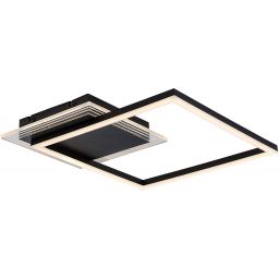 Rabalux Ottavia lampa podsufitowa 2x24 W biała-czarna 71370