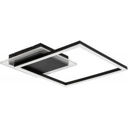 Rabalux Ottavia lampa podsufitowa 2x24 W biała-czarna 71370