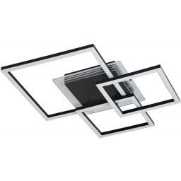 Rabalux Ottavia lampa podsufitowa 4x40 W biała-czarna 71371