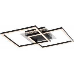 Rabalux Ottavia lampa podsufitowa 3x28 W biała-czarna 71372