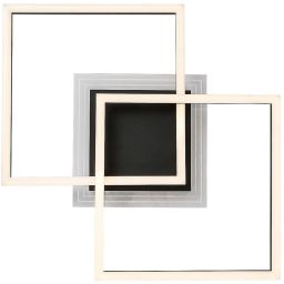 Rabalux Ottavia lampa podsufitowa 3x28 W biała-czarna 71372