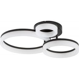 Rabalux Amilia lampa podsufitowa 3x24 W biała-czarna 71385