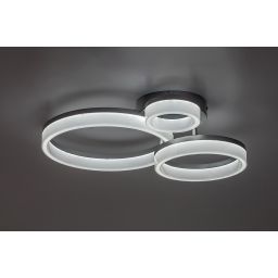 Rabalux Amilia lampa podsufitowa 3x24 W biała-chrom 71387