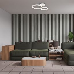 Rabalux Amilia lampa podsufitowa 3x24 W biała-chrom 71387