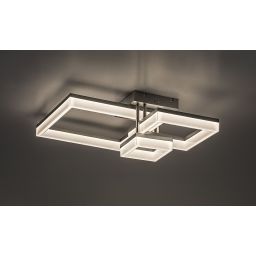 Rabalux Amilia lampa podsufitowa 3x22 W biała-chrom 71388