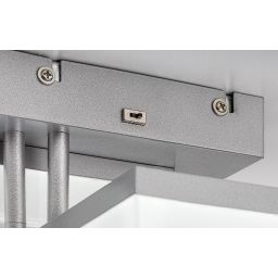 Rabalux Amilia lampa podsufitowa 3x22 W biała-chrom 71388