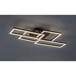 Rabalux Drusus lampa podsufitowa 4x40 W biała-czarna 71389
