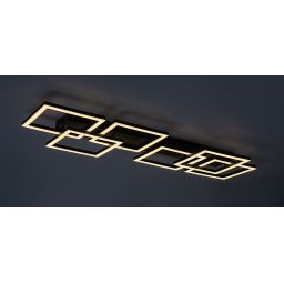 Rabalux Fatma lampa podsufitowa 6x40 W biała-czarna 71390