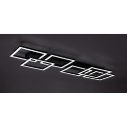 Rabalux Fatma lampa podsufitowa 6x40 W biała-czarna 71390