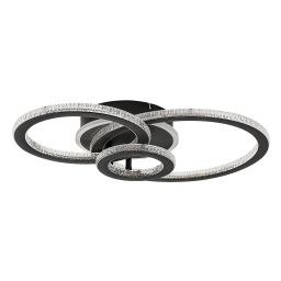 Rabalux Maziar lampa podsufitowa 1x40 W czarna 71392