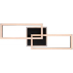 Rabalux Ramin lampa podsufitowa 3x30 W biała-czarna 71393