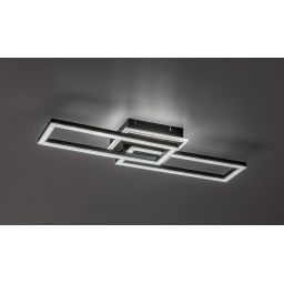 Rabalux Ramin lampa podsufitowa 3x30 W biała-czarna 71393