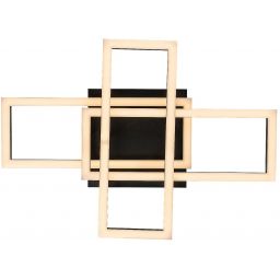 Rabalux Mereni lampa podsufitowa 3x40 W biała-czarna 71394