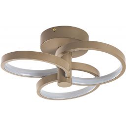 Rabalux Isidora lampa podsufitowa 32 W szaro-beżowa 71400