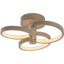 Rabalux Isidora lampa podsufitowa 32 W szaro-beżowa 71400